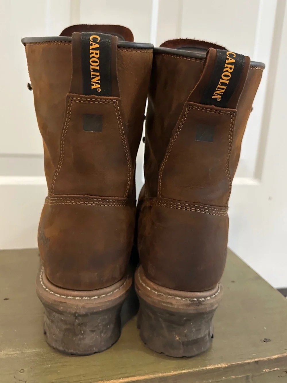 Carolina Steel Toe Leather Boots Mens 9.5